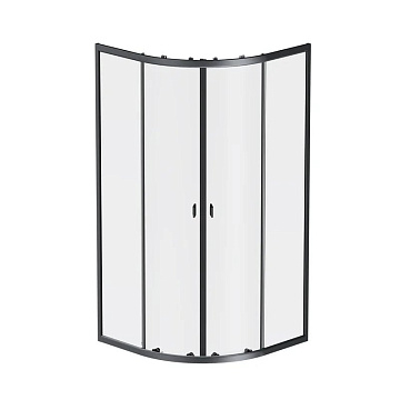 Душевой уголок AM.PM X-Joy Twin Slide W88G-205-090BT64 90x90, профиль черный