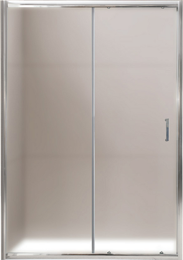 Душевая дверь в нишу BelBagno Uno -195 BF 1 120 P Cr стекло текстурное