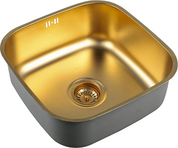 Мойка кухонная Zorg Inox PVD SZR-4040 bronze