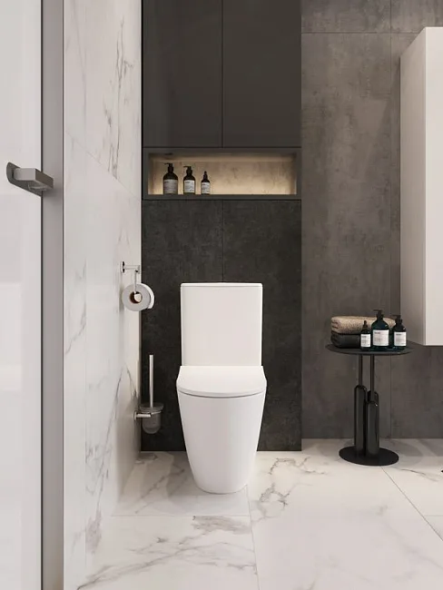 Унитаз-компакт напольный VitrA Sento Rim-Ex 9830B003-7203 Sancos — Оригинал