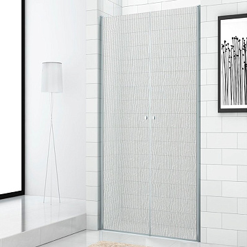 Душевая дверь в нишу Cezares Eco ECO-O-B-2-90-P-Cr стекло punto