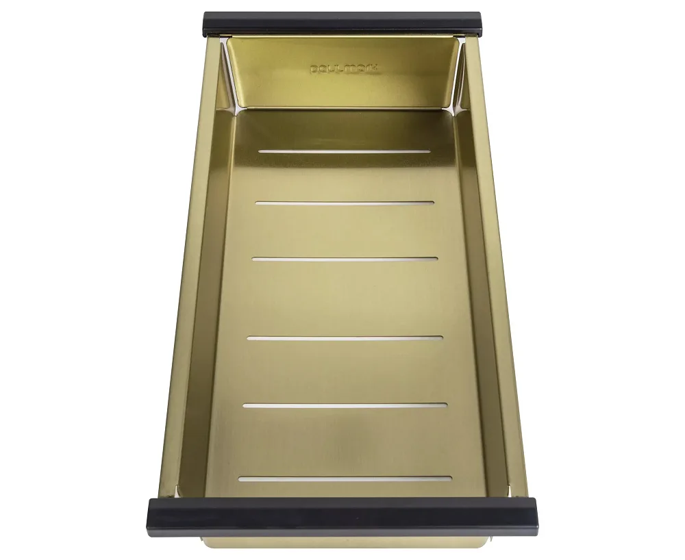 Мойка кухонная Paulmark Next-Multi Sink 74 UNI PM787445-LG светлое золото Sancos — официальный сайт