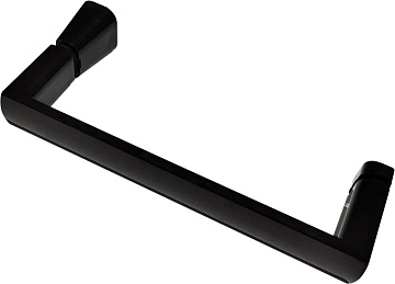 Душевая дверь в нишу Abber Schwarzer Diamant AG30100B5 100 см, профиль черный, стекло прозрачное