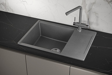 Мойка кухонная Granula Estetica 7003, графит