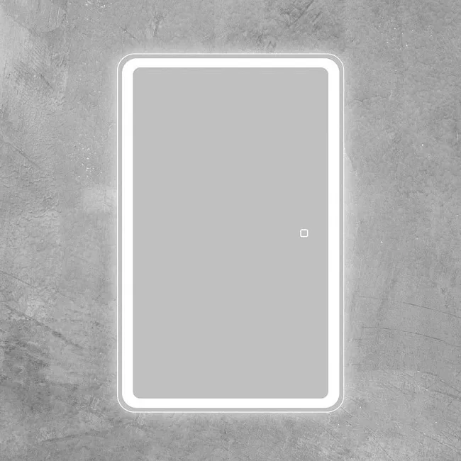 Зеркало-шкаф BelBagno Marino SPC-MAR-500/800-1A-LED-TCH с подсветкой Sancos — Оригинал