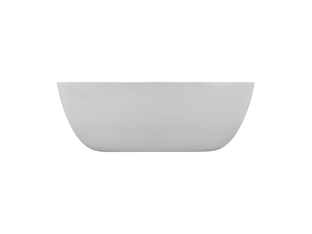 Ванна из искусственного камня Fontana Адель ФР-00018393 170x85,8 см, белая Sancos — официальный сайт