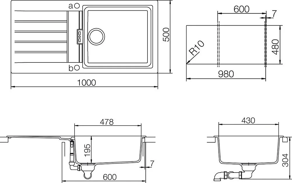 Мойка кухонная Schock Signus 60D Large (D-100L) Cristadur поларис Sancos — официальный сайт