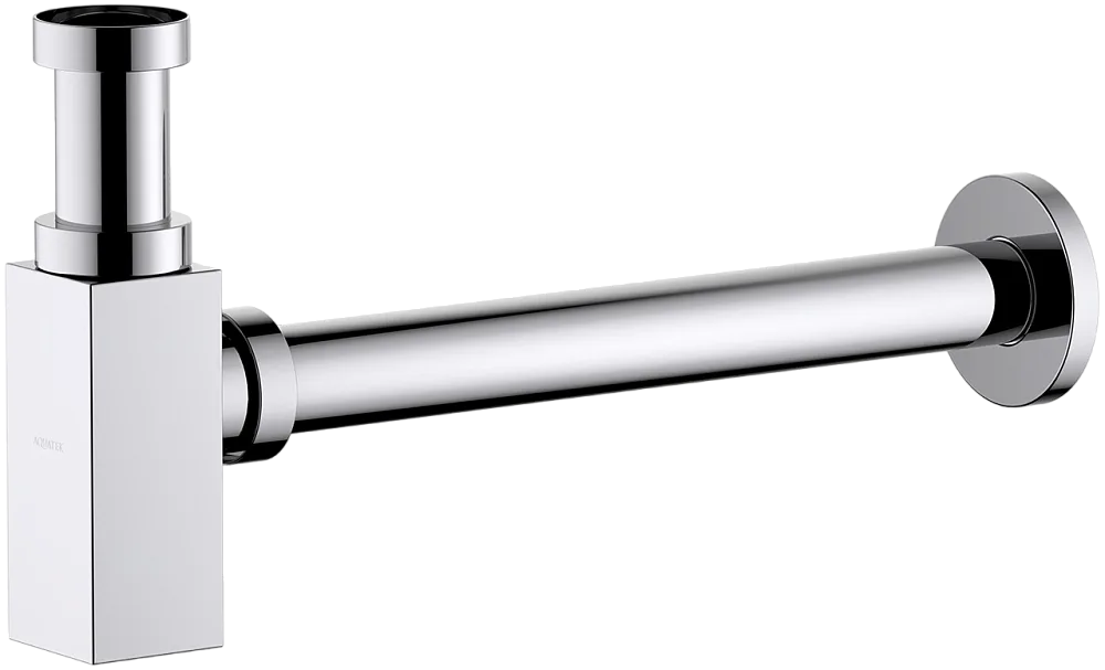 Сифон для раковины AQUATEK AQ6013CR, хром Sancos — официальный сайт