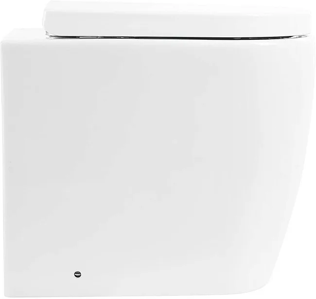 Унитаз приставной напольный BelBagno Marino BB105CBR сиденье BB865SC с микролифтом, безободковый, гл Sancos — Оригинал