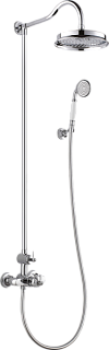 Душевая стойка Cezares Liberty LIBERTY-F-CD-T-01, хром