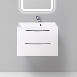 Тумба под раковину без столешницы BelBagno Marino 70 bianco lucido