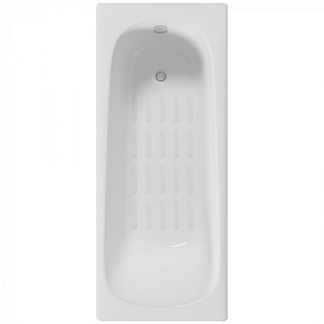 Чугунная ванна Delice Continental 180x80 см, с антискользящим покрытием