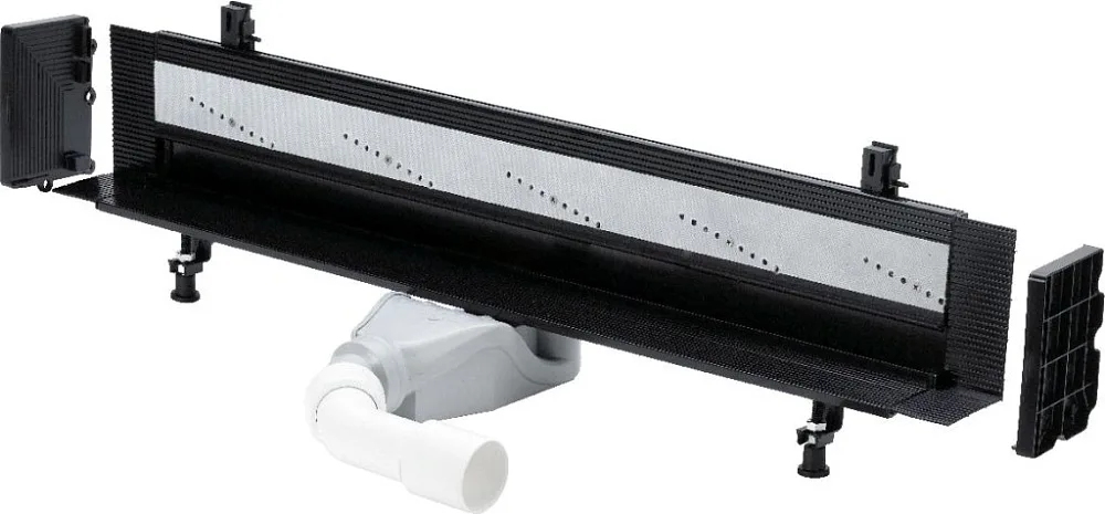 Душевой трап (лоток) Viega Advantix Vario 736736, 30 - 120 см с решеткой Sancos — официальный сайт