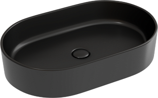 Накладная раковина Ceramicanova Element CN6048MB черная матовая