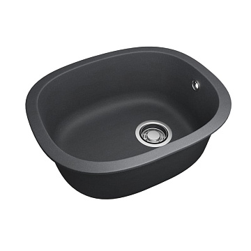 Мойка кухонная Emar Quartz EMQ-1560.P, оникс