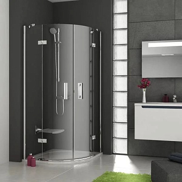 Душевой уголок Ravak Smartline SMSKK4-90 Transparent, профиль хром