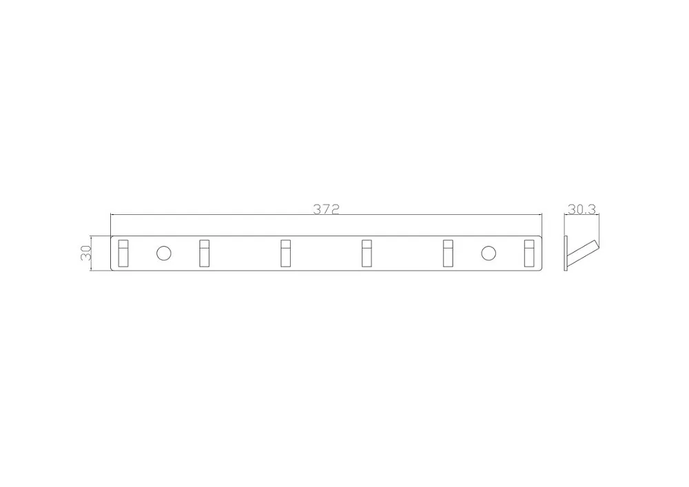 Крючок Wonzon & Woghand WW-9385-6 хром Sancos — официальный сайт