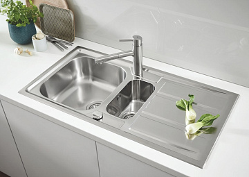 Мойка кухонная Grohe K400 + 31569SD0