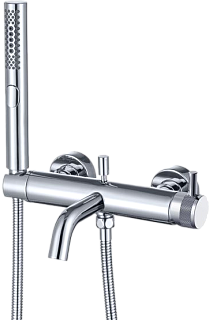 Смеситель для ванны с душем Allen Brau Priority 5.31D10-00, хром