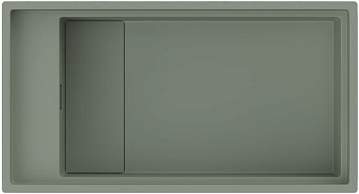 Мойка кухонная Omoikiri Kinaru 86-U/I wind green