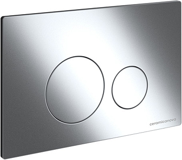 Система инсталляции для унитазов Ceramicanova Envision Round CN1001CH, кнопка хром
