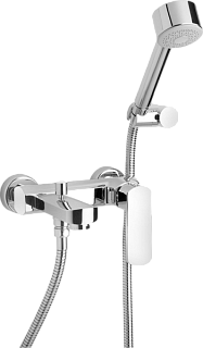 Смеситель для ванны с душем Paini Ovo 86CR1052SKM