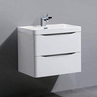 Тумба под раковину без столешницы BelBagno Ancona-N 60 bianco lucido подвесная