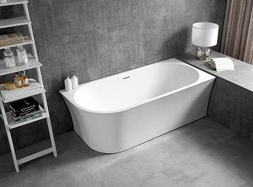 Акриловая ванна Abber 170x80 см, правая, AB9257-1.7 R