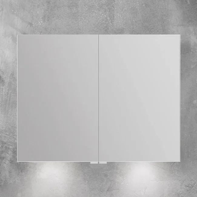 Зеркало-шкаф BelBagno 90 с подсветкой Sancos — Оригинал