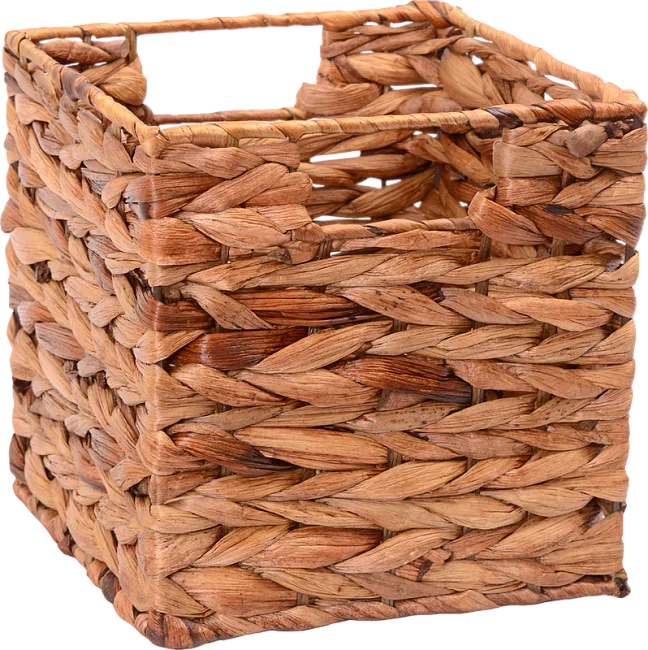 Корзина для белья Wasserkraft Glan WB-660-L темно-коричневая, большая Sancos — Оригинал