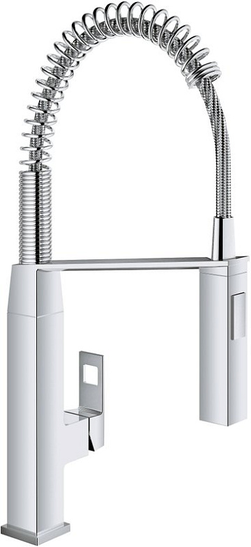 Смеситель для кухни Grohe Eurocube 31395000 с гибким изливом