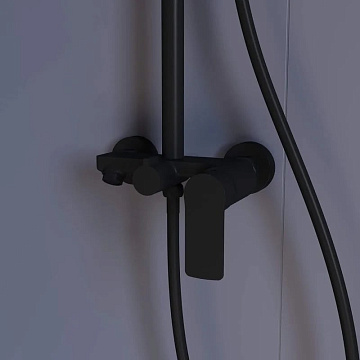 Душевая стойка RGW Shower Panels SP-26B, матовый черный