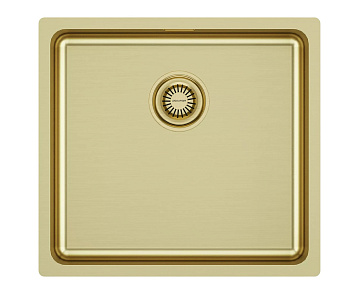 Мойка кухонная Paulmark Vista PM304844-LG, светлое золото