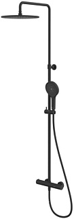 Душевая стойка WHITECROSS Y Y1254TOPBL, черный матовый 