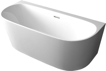 Акриловая ванна Art&Max 170x80 см, AM-206A-1700-800
