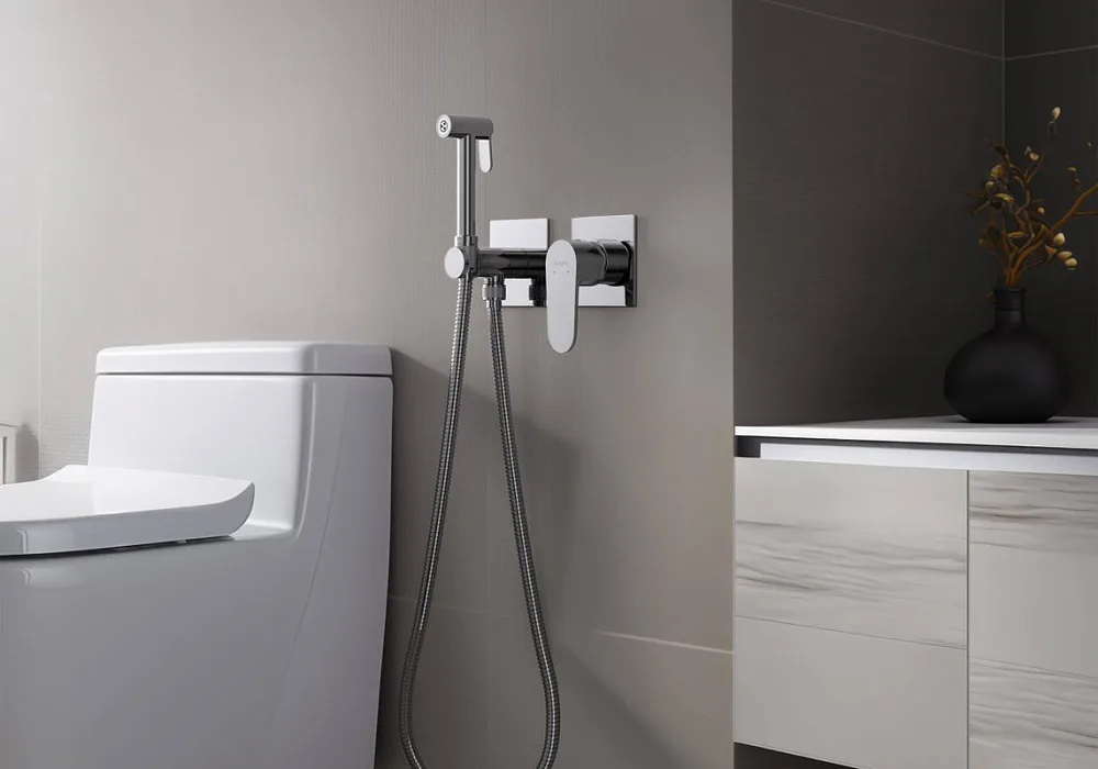 Гигиенический душ AQUATEK Оберон AQ1220CR со смесителем, С ВНУТРЕННЕЙ ЧАСТЬЮ, хром Sancos — официальный сайт