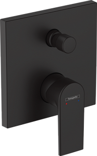 Встраиваемый смеситель Hansgrohe Vernis Shape 71468670 матовый черный