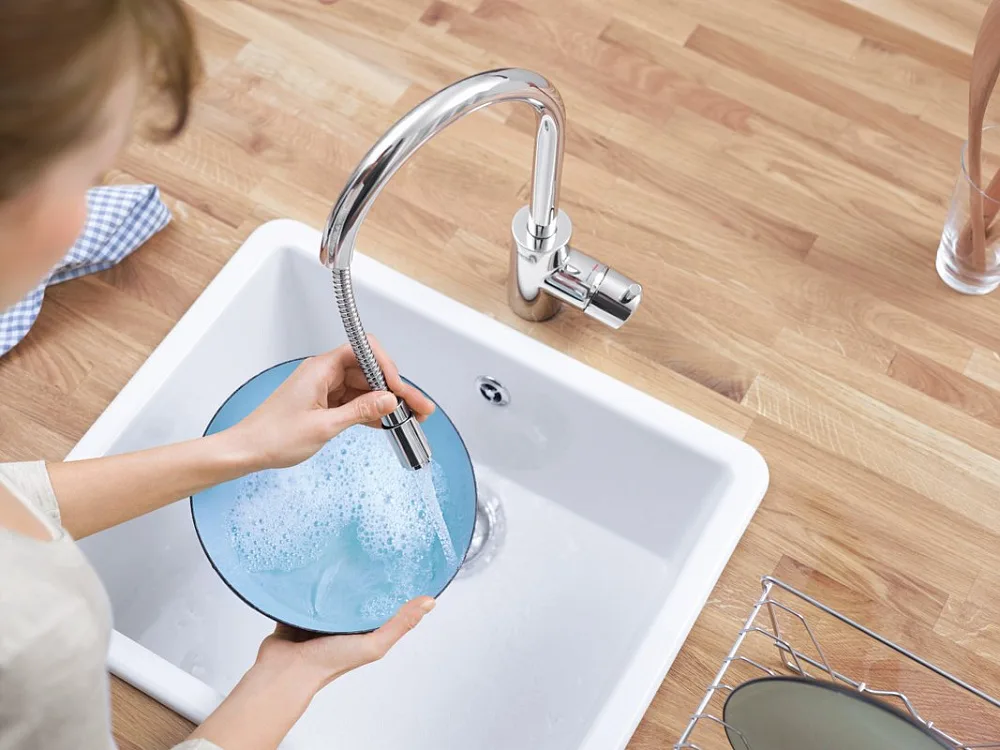 Смеситель для кухни Grohe Eurostyle Cosmopolitan 31126004 Sancos — официальный сайт