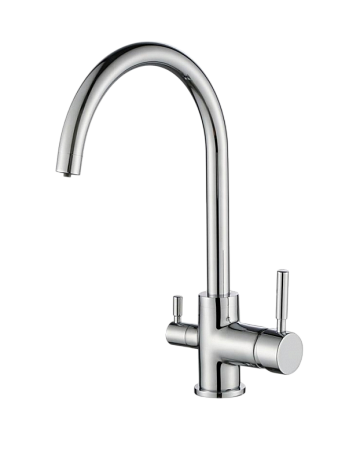 Смеситель для кухни Emar Steel ЕС - 3007 хром