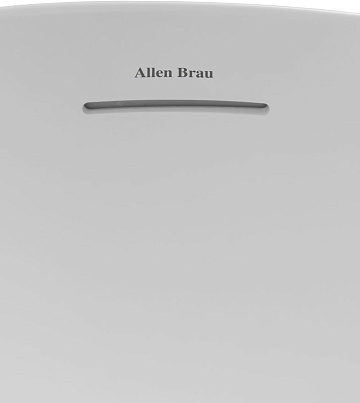 Ванна из искусственного камня Allen Brau Krion Neo XL 180x80 см, отдельностоящая, матовая белая, ова