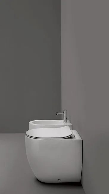 Унитаз приставной напольный Kerasan Flo 311801 Sancos — Оригинал