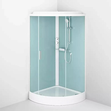 Душевая кабина AM.PM X-Joy W88C-401-100WT с крышей, белый