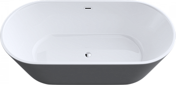 Акриловая ванна Art&Max 150x80 см, AM-520-1500-790