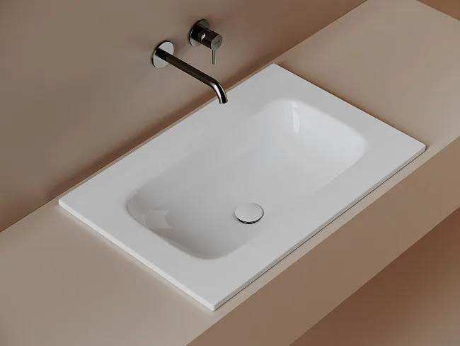 Мебельная раковина Ceramicanova Grace CN7031wx, белая Sancos — Оригинал