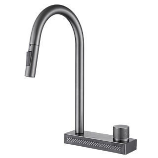 Смеситель для кухни Abber Wasser Kreis AF8114NG, никель