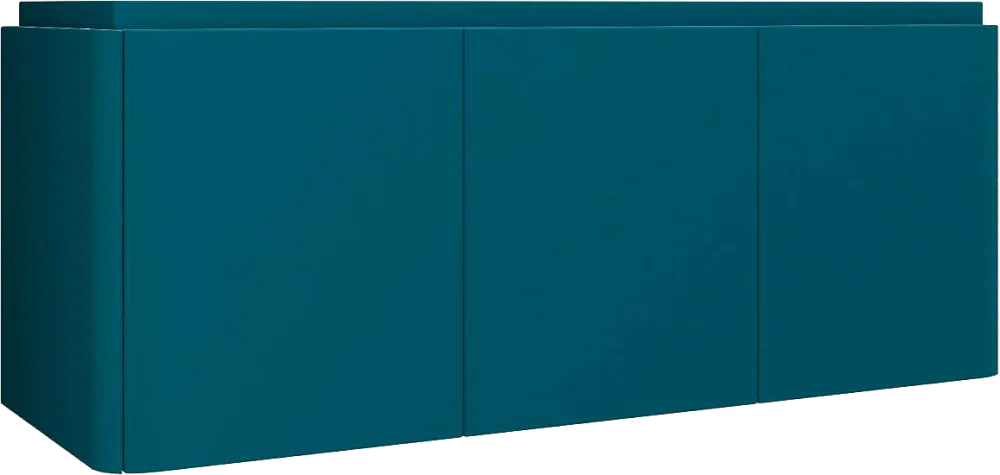 Тумба под раковину без столешницы Cezares Stylus 140, blu petrolio Sancos — официальный сайт