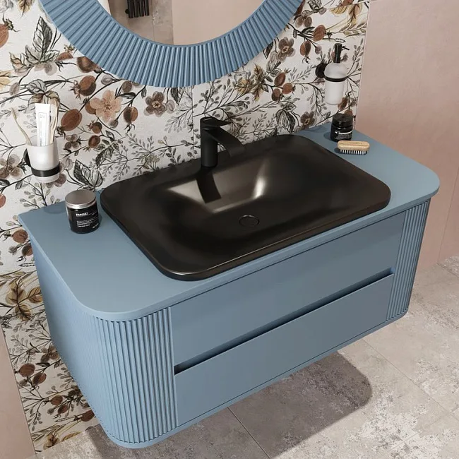 Смеситель для раковины Hansgrohe Vivenis 80 75012670 матовый черный Sancos — Оригинал