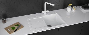 Кухонная мойка KUCHENSTERN PLAT 50 титан 206TN20