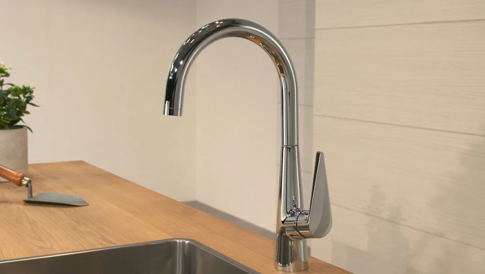 Смеситель для кухни Hansgrohe Talis M51 72814000 хром Sancos — официальный сайт