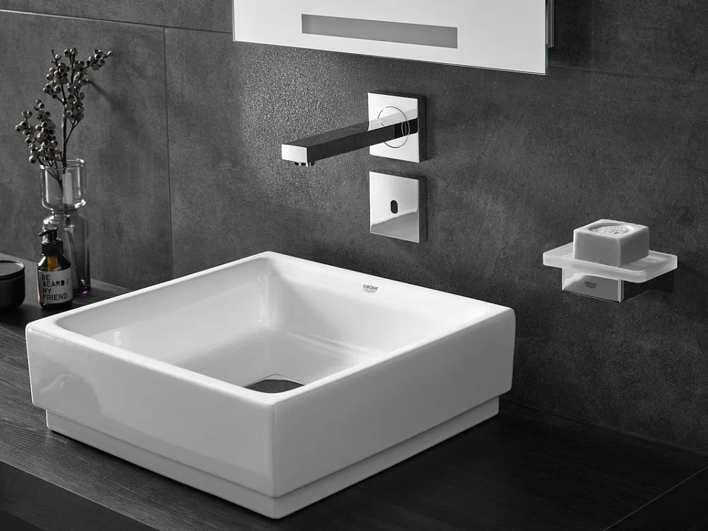 Накладная раковина Grohe Cube Ceramic Cube Ceramic 3948100H Sancos — официальный сайт